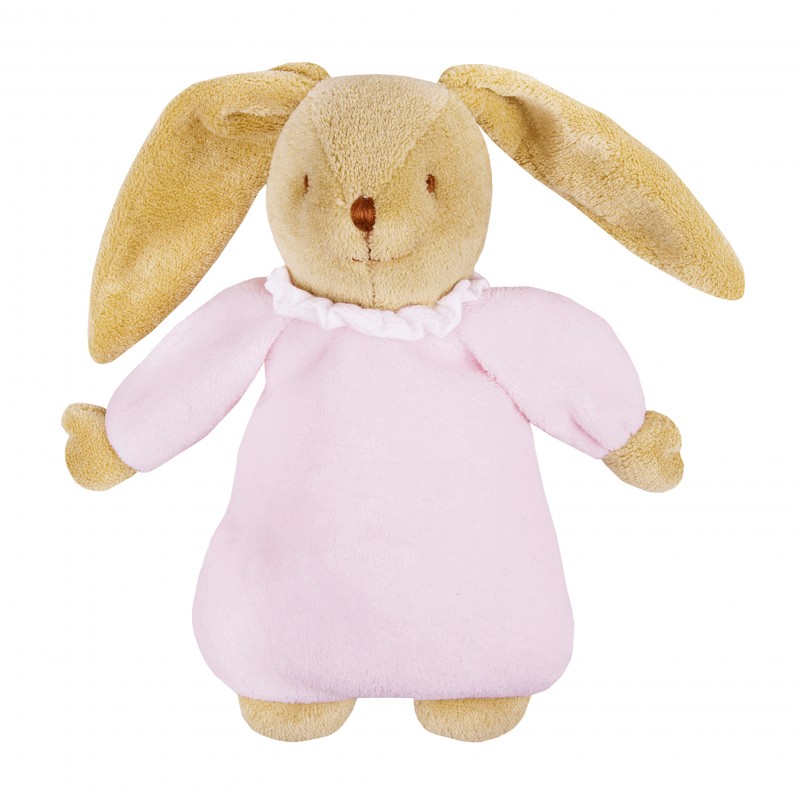 Trousselier doudou lapin musical rose. Boite à musique petite fille Trousselier doudou lapin musical rose. Boite à musique petite fille