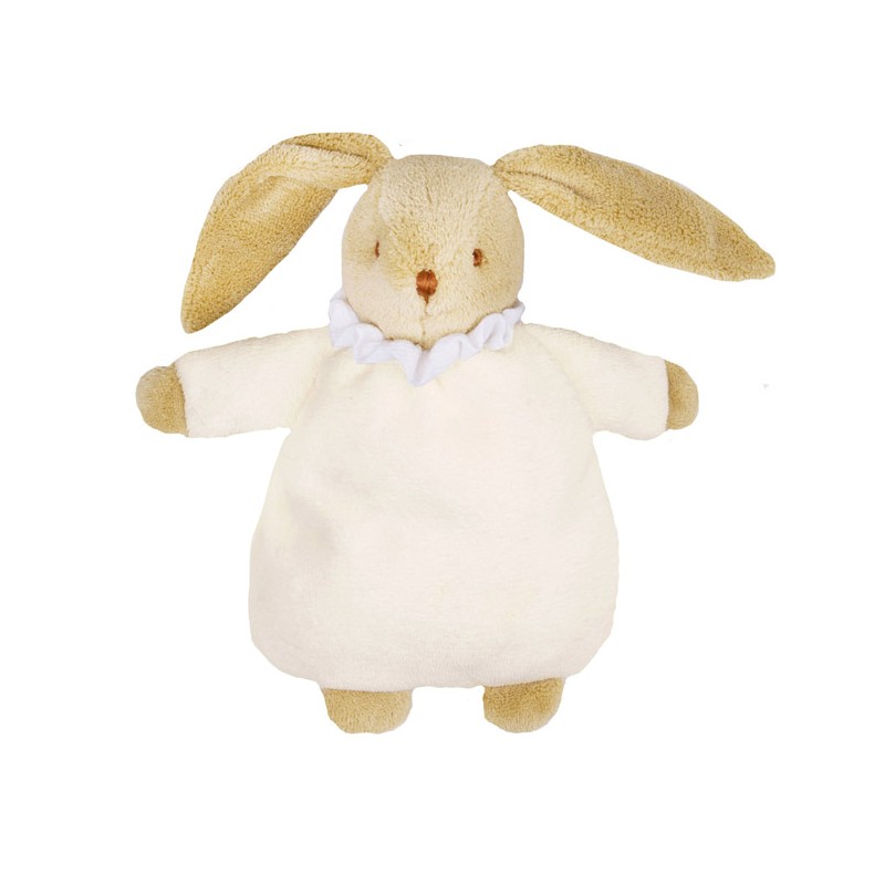 Trousselier doudou lapin hochet ivoire