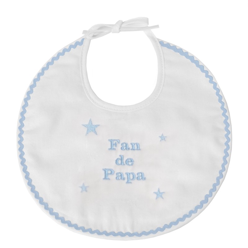 Bavoir naissance Fan de Papa
