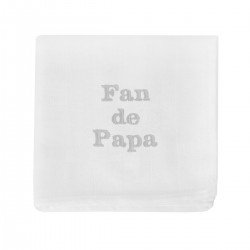 Lange brodé Fan de Papa