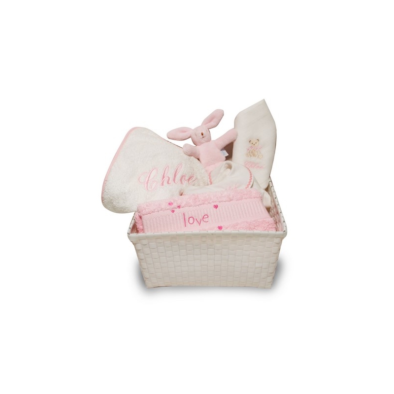 Corbeille de naissance fille Batshou Baby à personnaliser- 6098