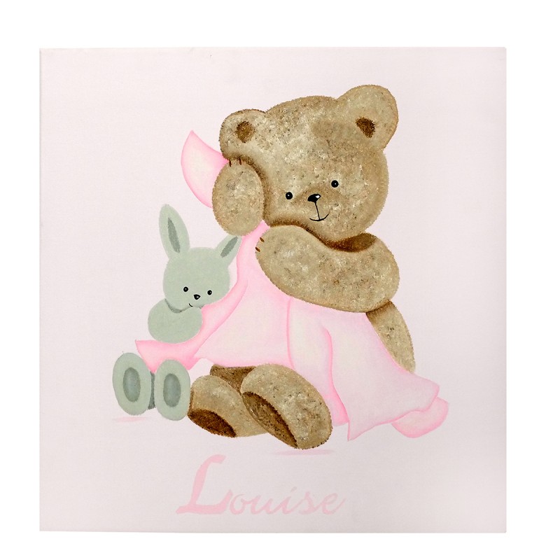 Doudou Personnalisé Ours - Cadeau Personnalisé Naissance - Cadeau