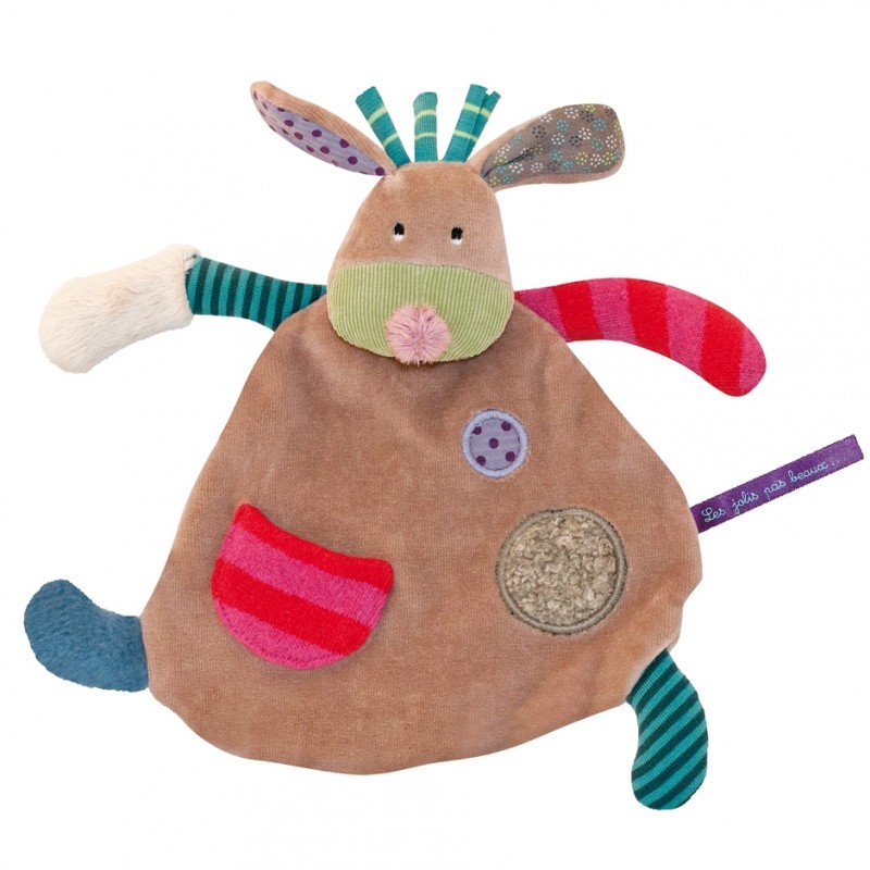 Doudou chien Les Jolis Pas Beaux Moulin Roty Doudou chien Les Jolis Pas Beaux Moulin Roty