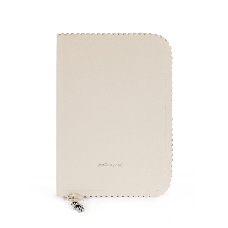 Pasito a Pasito Protège carnet de santé Icon Cream – Beige