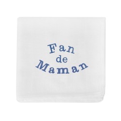 Lange brodé Fan de Maman