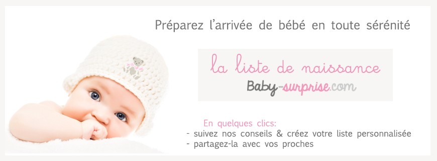 Panier naissance personnalisé surprises bébé Fille