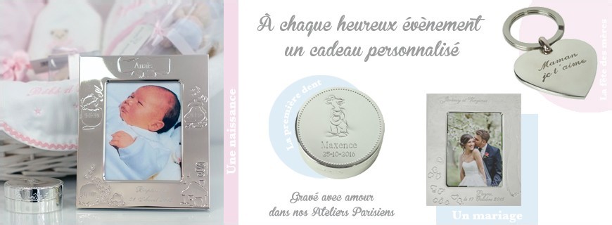 Bébé de Paris  Cadeau de Naissance Personnalisées à Marseille